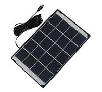 Solar Panels, 30W 5V Portable Adjustable Mount Power Bank, Outdoor Charging Panel for Security Camera, Phones, Lantern, Fan, Power Outage, Tent