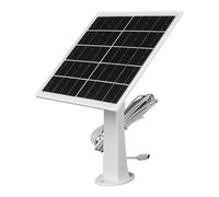 Solar Panels, Camera Solvent Panel With IP66 Waterproof | Type-C Portable Charger Accessories 9.84ft Cable Power Material For Phones, IP66 Waterproof Camera Solar Panel With 360 Adjustable MontCamping