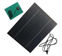 Solar Panels - Fast Charging High Efficiency Charger, 24w Solar Panels for Security Camera with Portable Lightweight Design, Device Solars Panel for Electronics Phone Battery Garden Yard Travel
