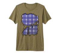 Solar Panels Inside Ecological Engineer Halloween Costume Premium T-Shirt