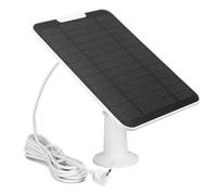solar panels, IP65 Weatherproof Solar Cell Panel 360° Adjustable Wall Mount W/ 9.8ft Micro USB Charging Cable for Arlo Essential Spotlight/XL Spotlight Camera(1pcs)