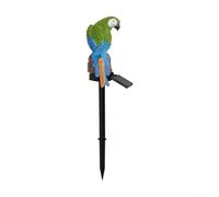 Solar Parrot Garden IP33 Waterproof Warm Yellow LED Path Stake