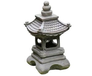 Solar Path Lamp - Creative Solar Powered Palace Lantern for Outdoor, Palace Lamp - Slare Energy Zen Lantern | Outdoor Zen Decoration, Villa Night Light