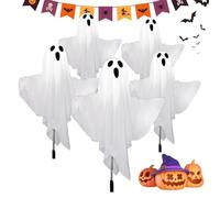 Solar Pathway Lights, Halloween LED Walkway Lights, Scary Festival Garden Outside Decor for Haunted House Fence Walkway Patio Porch Party Holiday Season