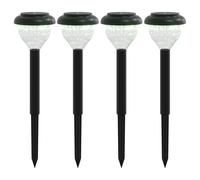 Solar Pathway Lights with Ground Spikes Patio Solar Light Garden Light vidaXL [EEK: A]