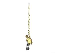 Solar Pendant Light Animal Resin IP44 Garden Light Car (Turtle) | IP44 splash-proof, 4-10 hours light duration, automatic sensor, no power connection, weather-resistant