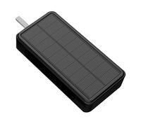 Solar Phone Charger - Wireless Solar Charging Power Supply | Waterproof Drop Resistant Outdoor Battery Pack, Travel Business Camping Gear, Portable Mobile Power Bank for Hiking Trip