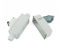 Solar Photovoltaic Combiner Box With Ac Circuit Breaker And Junction Box, 2-Pole Isolation Switch For Pv Array Protection, Ip65 Weatherproof Enclosure(20A)