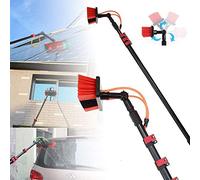 Solar Photovoltaic Panel Cleaning Tool Telescopic Rod Water-bearing 3.6M-11M Photovoltaic Cleaning Solar Cleaning Facade Cleaning Window Cleaning