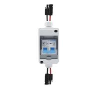 Solar photovoltaic PV Combiner Box with DC IP65 2ways 600/1000V 1 input 1 out DC with matching wires Waterproof Box