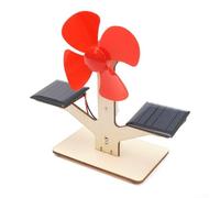 Solar Physics Experiment Kit, 85MA 1V Solar Powered Generator Fans Sustainable Solar-Panel Kit for Kids Intelligence Toy(1pc)
