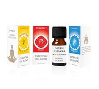 Solar Plexus Chakra, Root Chakra, Throat Chakra Essential Oil Diffuser Blends by Aromafume | 3 x 10ml/0.33 fl oz| Aromatherapy Oils for Chakra Balance | Chakra Incense for Meditation, Yoga, Reiki