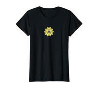 Solar Plexus Chakra Symbol | Yellow Geometric Mandala Design T-Shirt