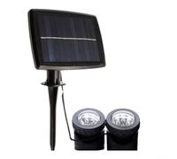 Solar Pond Lights Outdoor IP68 Waterproof Spotlights Decoration Energy-Saving Automatic On/Off for Garden Lawn Landscape Underwater Lighting(2)