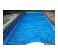 Solar Pool Cover Bubble Swimming Cover for Above Ground Pools - UV Resistant Energy Efficient 15ft Rectangle Ideal for Hot Tubs and Frame Pools