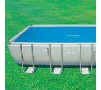 INTEX Solar Pool Cover Protector Blue Polyethylene vidaXL