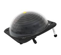 Solar Pool Heater HDPE & Aluminium 75x75x36 cm Black Solar Panel Pool HeatsFast