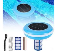 Solar Pool Ionizer, Copper Ionizer System for Pools up to 132000L, Automatic Water Purifier for Above Ground & Inground Clean Pools, SPA & Fountains