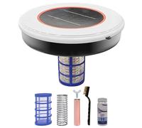 Solar Pool Ionizer | Cuts Chemical Costs with Copper Ion Sanitization for Inground or Above Ground Pools | ABS Pool Accessory, Ionizer for Above Ground