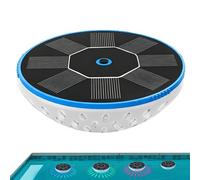 Solar Pool Lamp - Smart Modes Waterproof Floating Illumination | ABS LED Panel IP68 Rechargeable Battery RGB Remote Control Sensor Auto Activation Outdoor Garden Home Wedding Spa Bathtub Party Hotel
