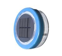 Solar Pool Lights - IP68 Waterproof Floating LED Glow Light for Swimming Pool | Blue High-Brightness Outdoor Lighting Pond, Lawn, and Wedding | UV-Resistant Powered Night Lamp with 1800mAh Battery