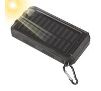Solar Portable Charger - 20000mAh Wireless Fast Charging Power Bank, Duals USB Ports Waterproof Powerbanks with Flashlight | Shockproof Compass Backup Battery for Camping Hiking Outdoor Disaster