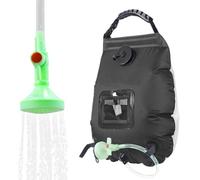 Solar Portable Shower, Large Capacity Bath Tool, Camping Showers with Spray Nozzle, Water Heating Shower Bag, Travel Washing Gear for Outdoor Use, Hiking Cabin Field Backyard Balcony Cleaning