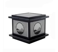 Solar Post Light, Waterproof Outdoor Lamp for Pathway Garden Entrance Corridor, Dusk to Dawn Pillar Light for Fence Gate