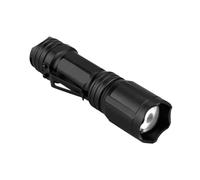 Solar Powe Flashlights Rechargeable LED Flashlight With Red Green Blue White 4 Colors In 1 Multifunctional Zoomable Torch Light For Night Fishing Camping Hunting Long Flashlights (Black, One Size)
