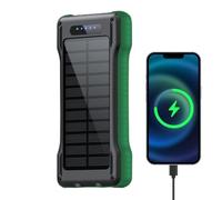 Solar Power Bank 10000mAh Phone Power Bank with Flashlight