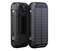 Solar power bank 20000 mAh (74 Wh), 1,5 W, QC3.0 + PD 18 W, waterproof