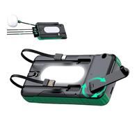 Solar Power Bank, 20000 mAh Survival Battery Pack - External Solar Battery with Crank | for Phone for Camping, Hiking, Travel, Fishing, Hiking, Backpack, Smartphone Tablet