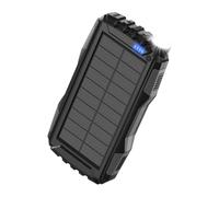 Solar Power Bank, 42800 mAh Portable Charger, Fast Charging Solar Battery Pack, Lightweight for Outdoor Activities, Travel, Security Camera Energy, Crisis Device