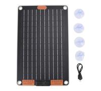 Solar Power Bank - 5V/2A Solar Phone Charger | Multi Device Charger Station, Waterproof Outdoor Electricity Power, Charging Supply for Cell Phones