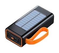 Solar Power Bank Portable Charger,Power Bank for Phone & Electronic Devices | External Battery Pack with Long-Lasting Performance for Camping Hiking Fishing Climbing