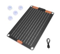Solar Power Bank, Solar Panels - USB-C Solar Battery Charger, Quick Charge Electric Power, Waterproof Multi-Device Charging Power Supply for Adventures in