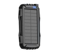 Solar Power Bank Solar Powered Power Bank 42800mAh IPX66 Waterproof, Fast Charging Portable Charger With USB Outputs, For Camping Phones Laptops Outdoor Supply
