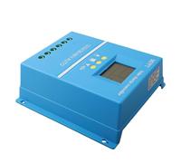 Solar Power Controllers, Adjustable USB Charge Controller with LCD Display Panel Conversion Aid for Solar Systems, Yachts, Villas