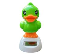 Solar Power Dancing Figures Duck Shape Automobile Interior Decoration