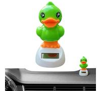 Solar Power Dancing Figures Duck Shape Tabletop Decor Ornament