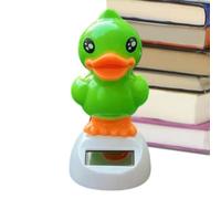 Solar Power Dancing Figures Duck Shape Vehicle Interior Decorations