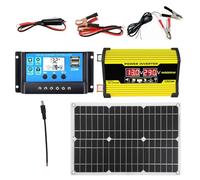 Solar Power Kit - 12 Volt Solar Panel Complete System 300 Watt Converter