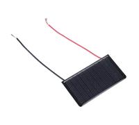 Solar Power Panels 68x36mm 5V 60mA Solar Energy Conversion High Efficiency & Compact for Camping Mobile Device Charging Outdoor Charging