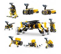 Solar Power Robot Toys for Kids, STEM Toys for Ages 8-13, 25-in-1 DIY Educational Engineering Building Kit, Science Kits & Robotics for Boys Girls 8 9 10 11 12 Years Old, Birthday Gift Idea