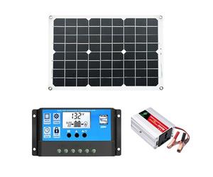 Solar Power System - Complete Solar Panel Kit,AC Outlets, Generator Power Inverter for Outdoors Camping RV Hunting.