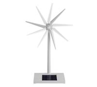 Solar Power Windmill Toys Decorations Decorative Item Teaching Tools