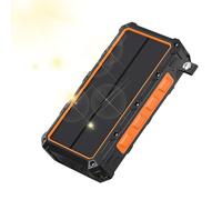 Solar Powerbank, Hand-Cranked Wireless Charger with LED Light, Foldable Solar Power Bank SOS Alarm and Compass, Built-In Emergencies Features for Hiking Cycling Fishing Outdoor Use, Off-Grid Charging