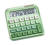 Solar Powered 12 Digit Flexible Calculator Wear-Resistant Control Portable Design Financial Work School Lightweight Calculator