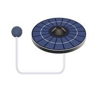 Solar Powered Aerator, Portable Silent Air Pump 2.5 W with Porous Stone - Floating Aerator Kit for Ponds - for Garden Aquariums Fish Tanks Backyard Landscape and Waterer