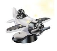 Solar Powered Airplane Decor for Car - Solar Powered Airplane Shaped Car Ornaments,Home Decorations for Travel Men Women Birthday Daily Christmas Private